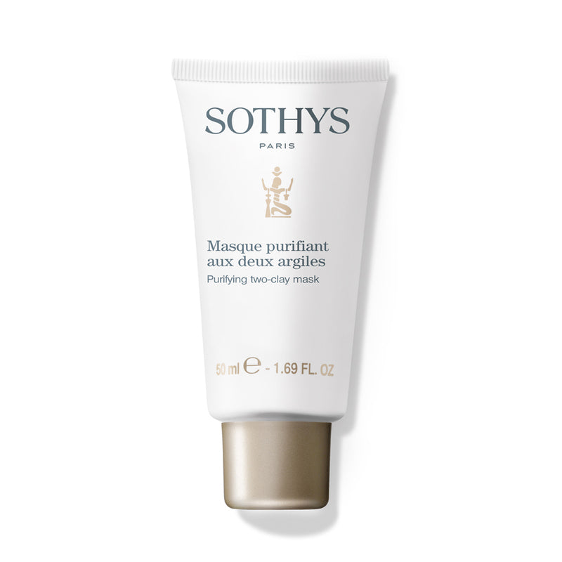 Masque purifiant aux deux argiles 50 ml
