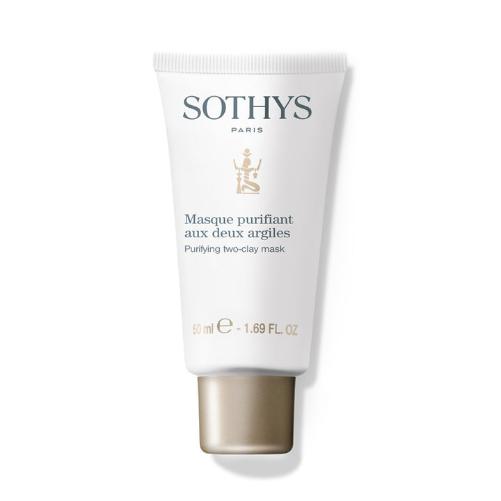 Masque purifiant aux deux argiles 50 ml